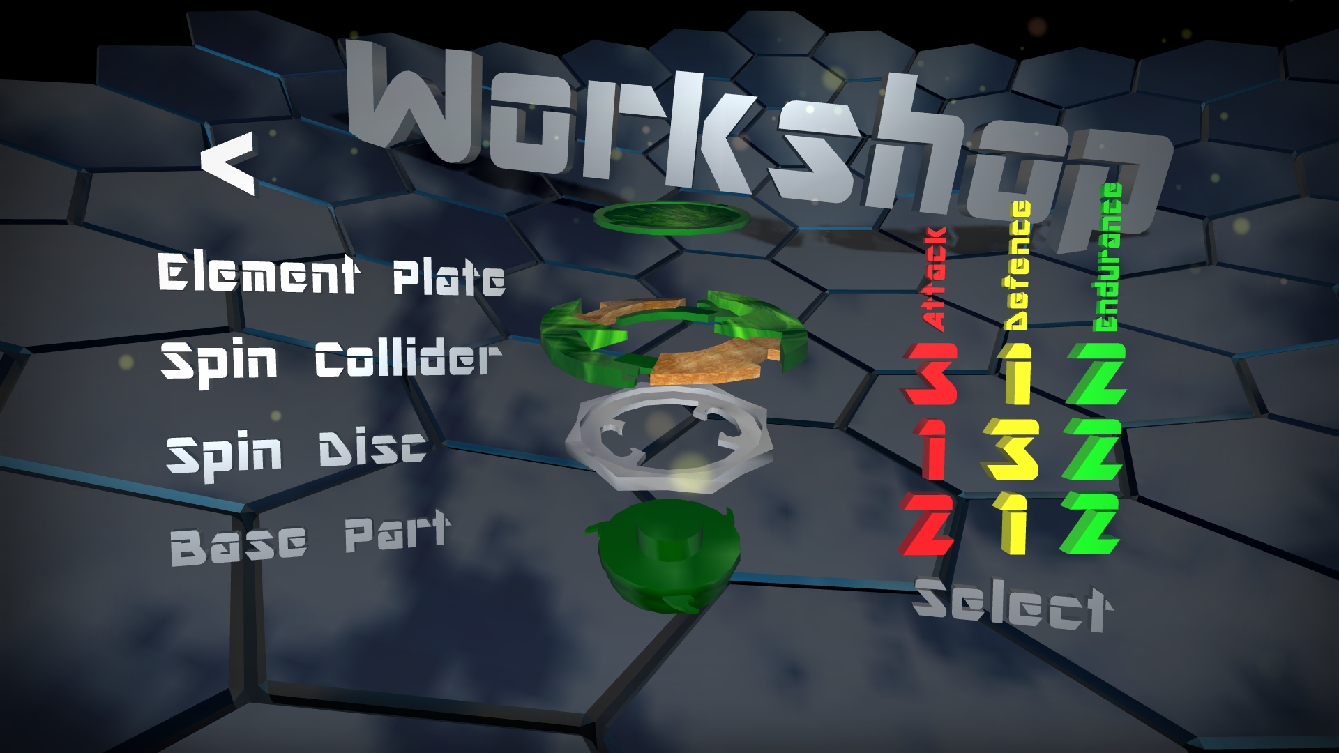 Spin-Tops Game Screenshot