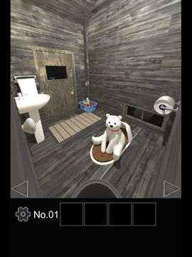 Escape from the pit latrine. ภาพหน้าจอเกม