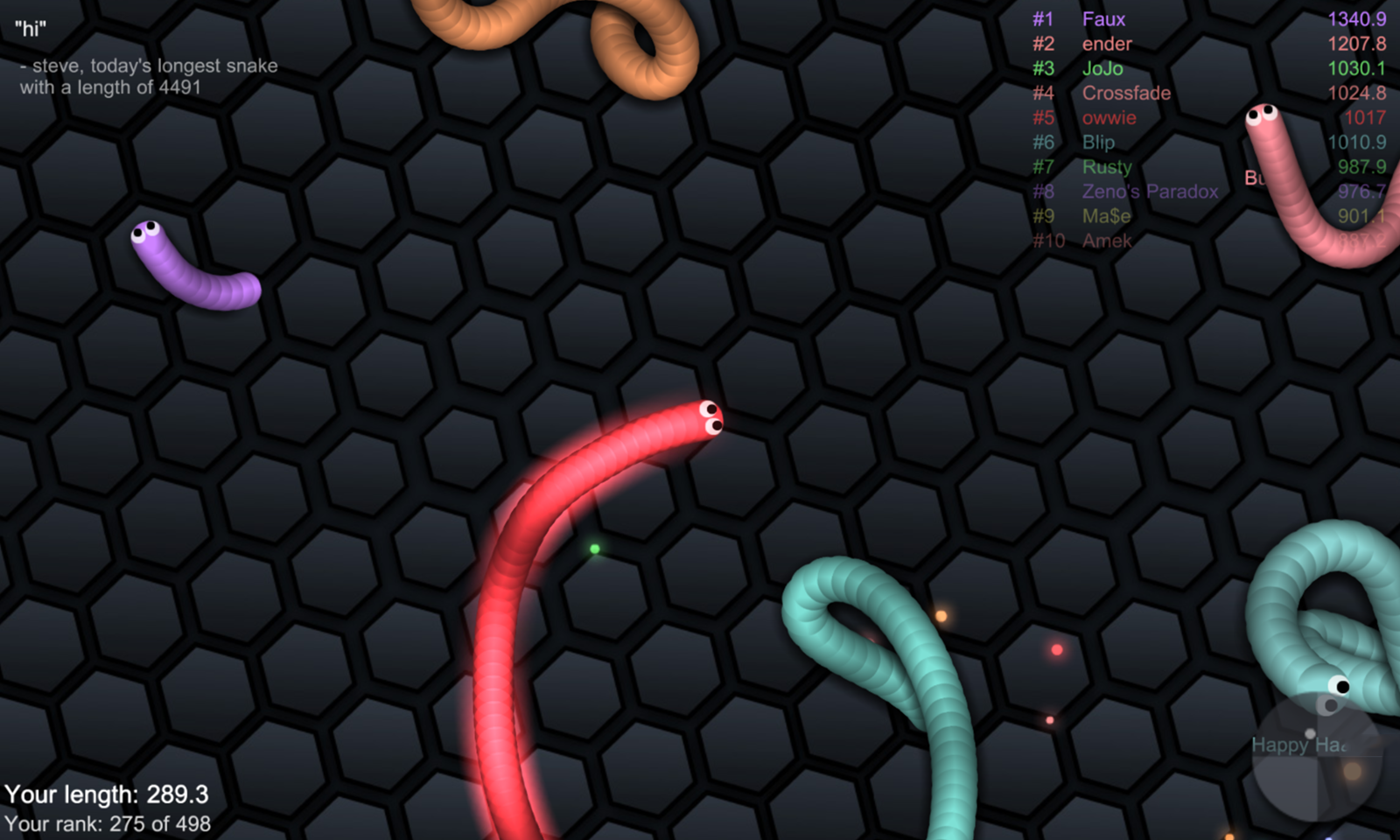 Galactic Snakes io - Play Online Games Free