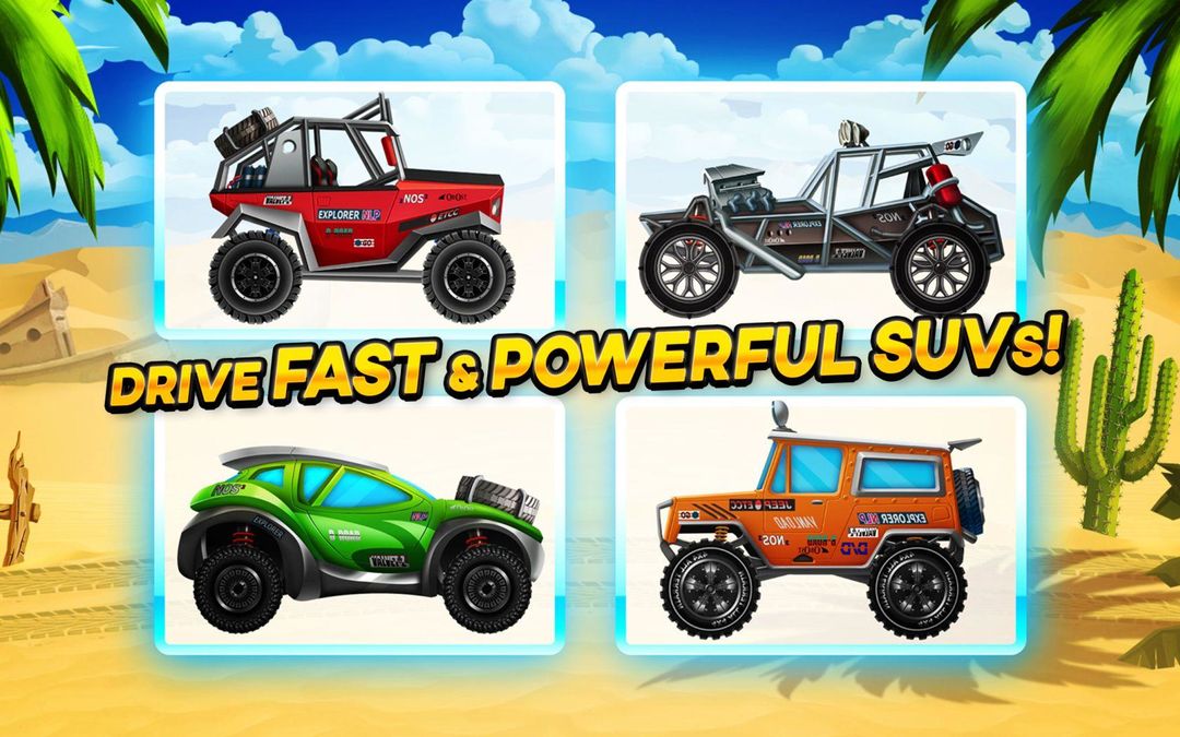 SUV  Safari Racing: Desert Storm Adventure screenshot game