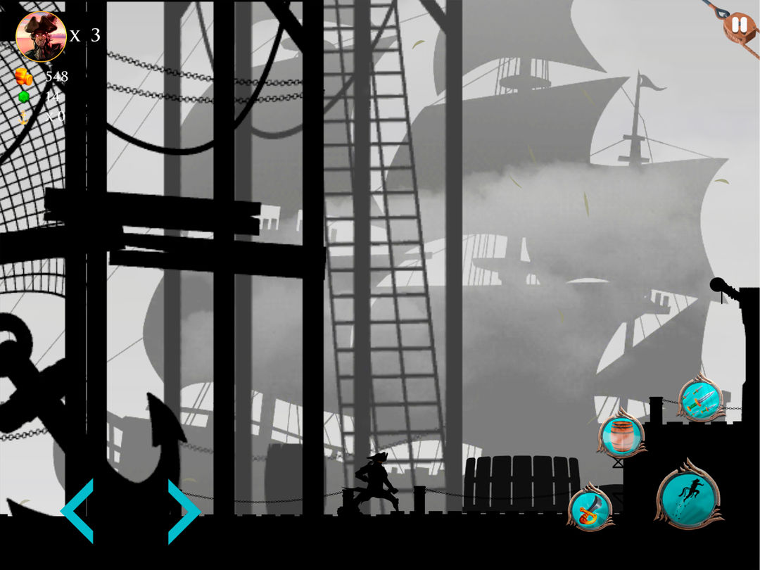 Arrr! Pirate Arcade Platformer screenshot game