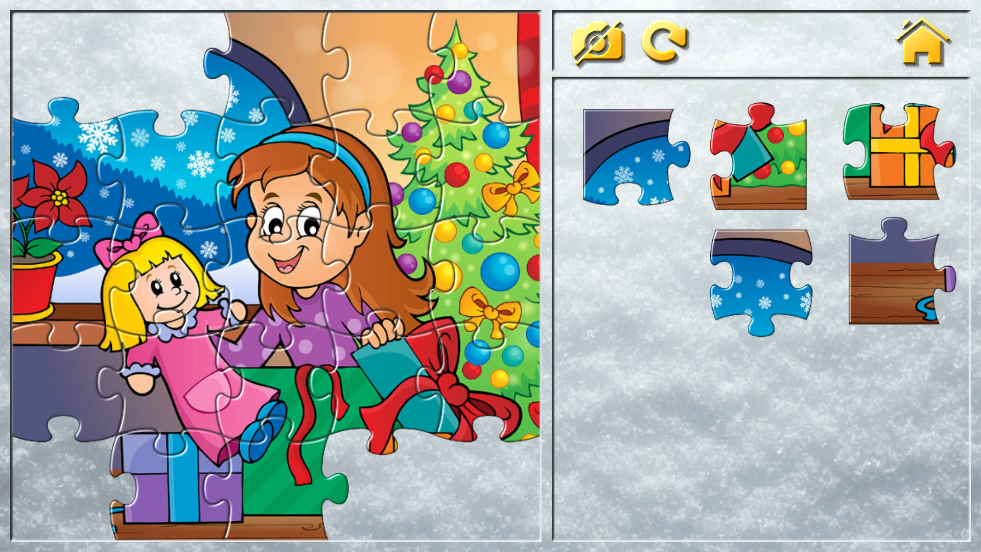 Screenshot 6 of Christmas Puzzles for Kids 3.4.2