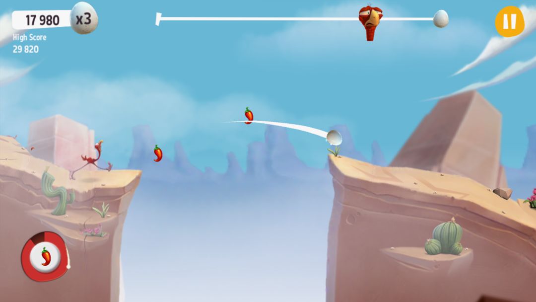 Screenshot of Cracké Rush - Free Endless Runner Game