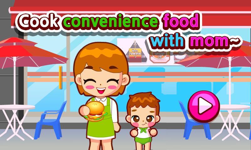 Cook convenience food with mom ภาพหน้าจอเกม