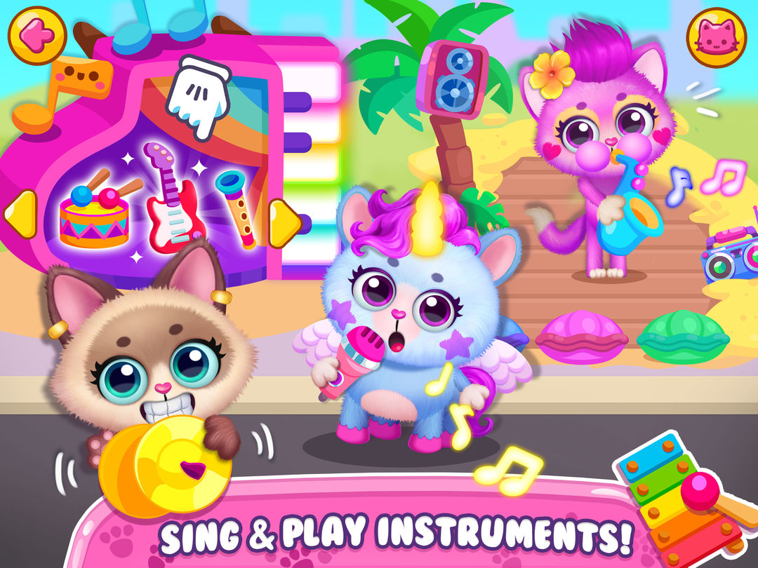 Little Kitty Town screenshot game