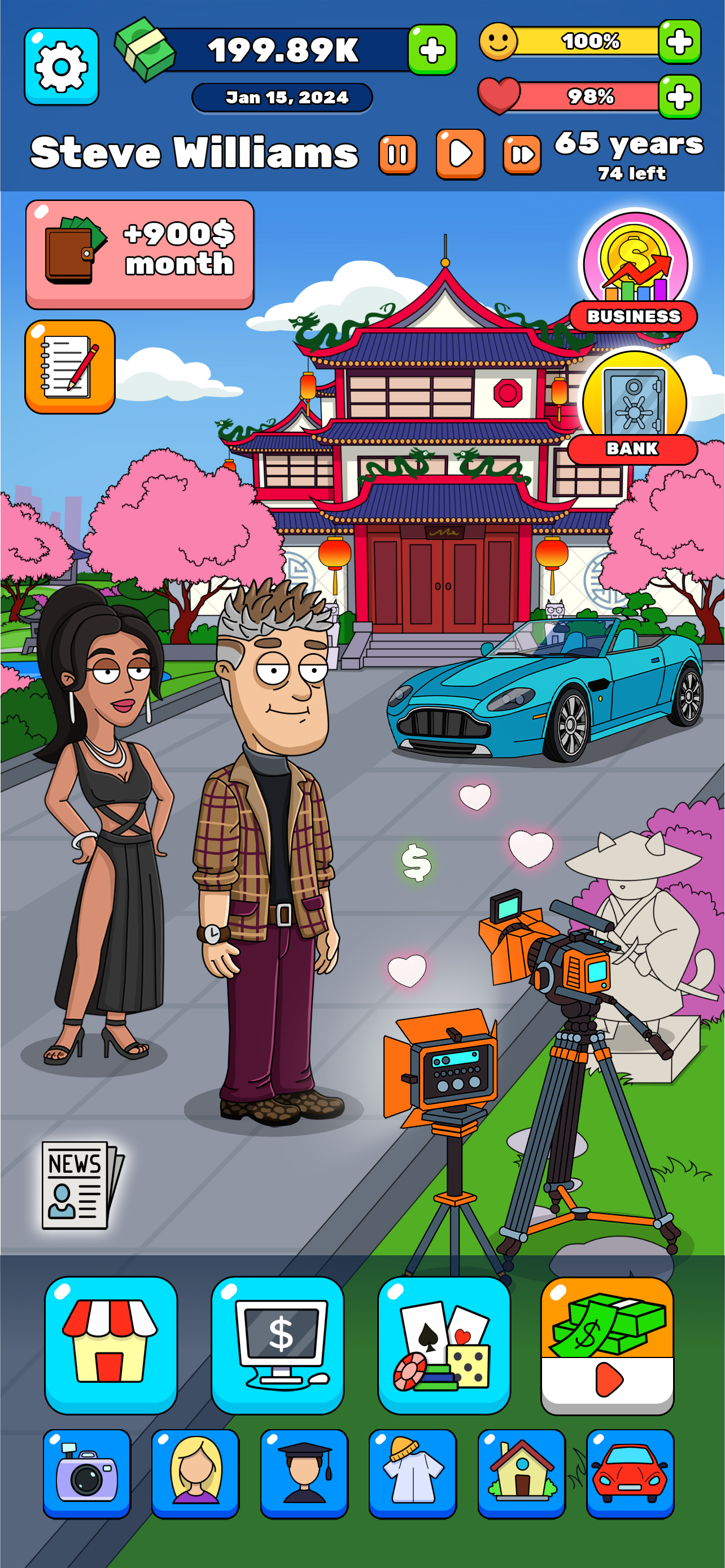 Screenshot 7 of Vlogger: Viral Streamer Guy 