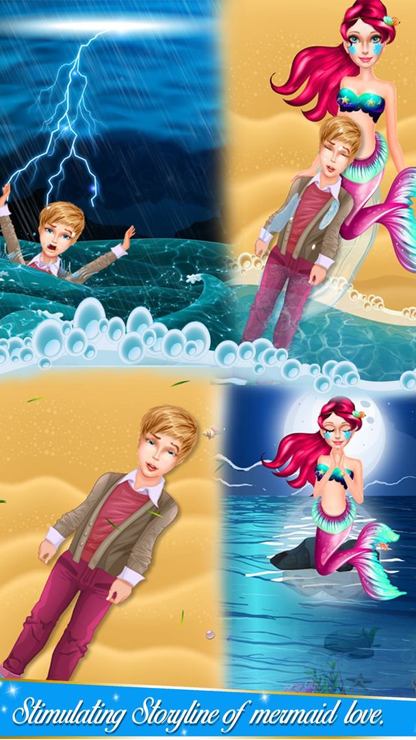 Screenshot of Mermaid Magic Wedding Love Story!