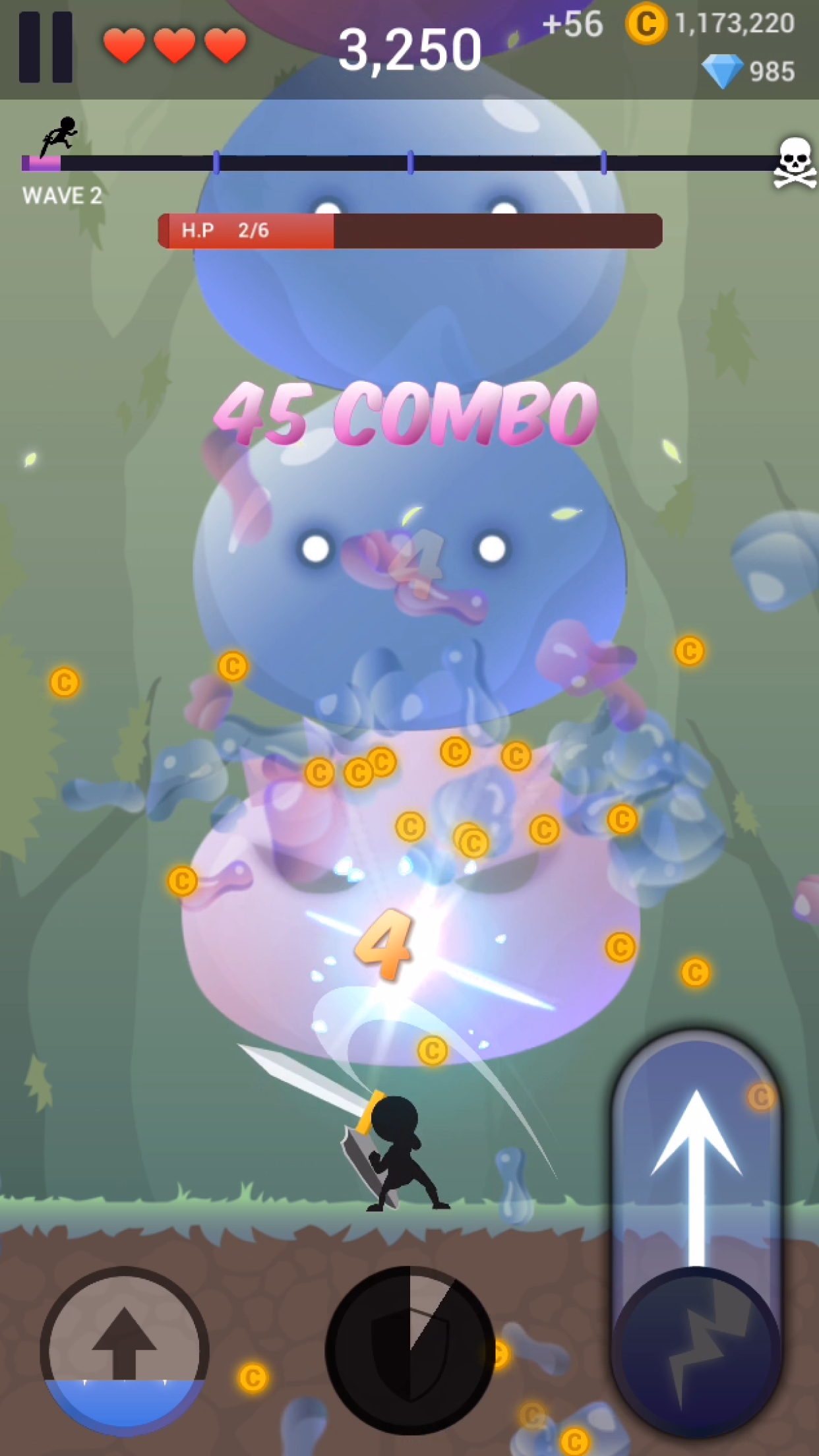 Скриншот игры Royal Blade