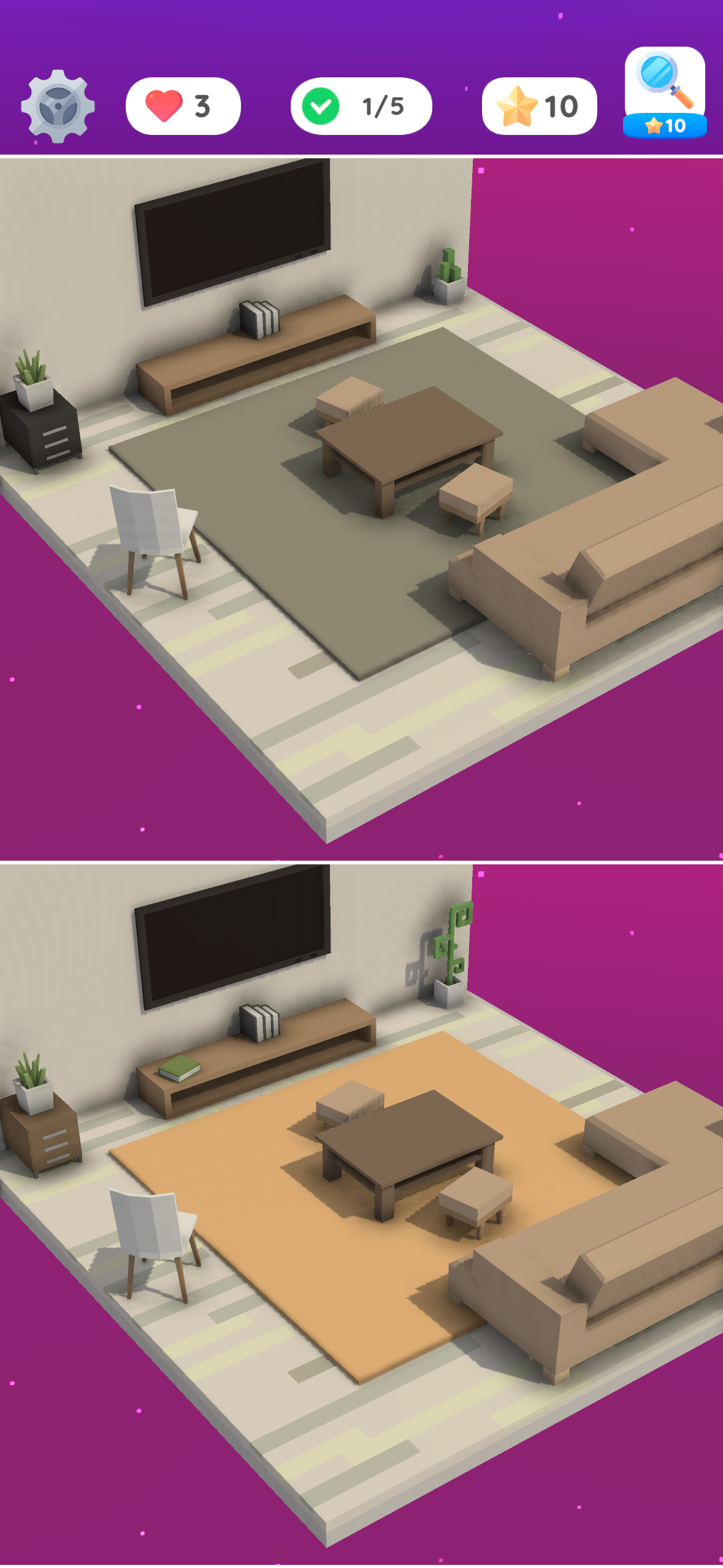 Differences 3D Puzzle Game for Android/iOS - TapTap