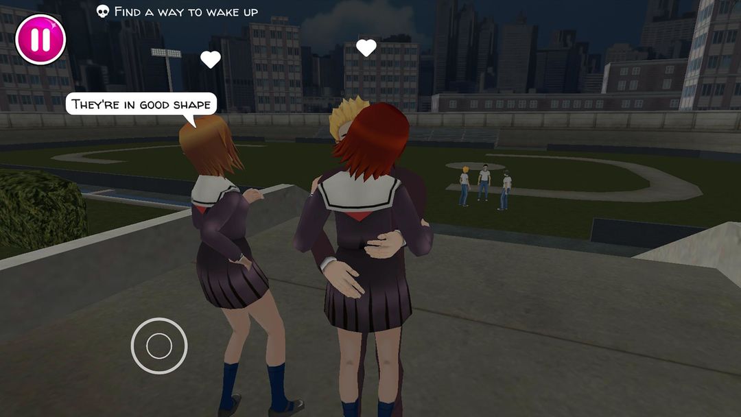 Screenshot of Yandere School