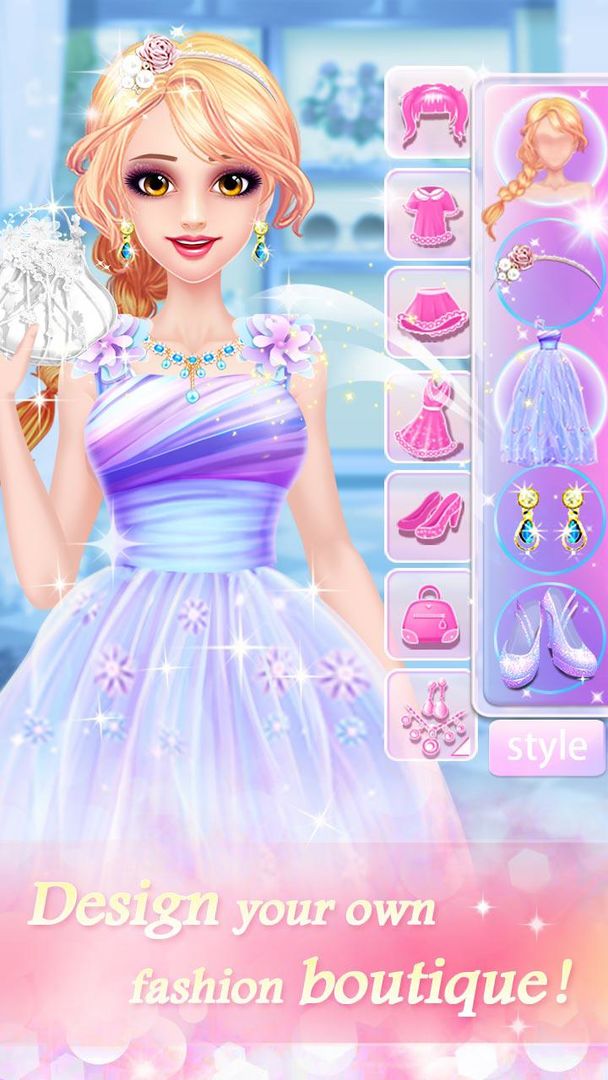 Screenshot of Fashion Shop - Girl Dress Up