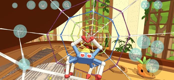 A Webbing Journey Game Screenshot