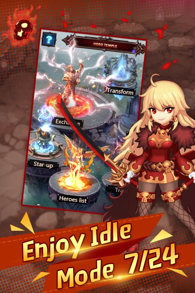 Скриншот игры Shadow Legend - Endless Challe