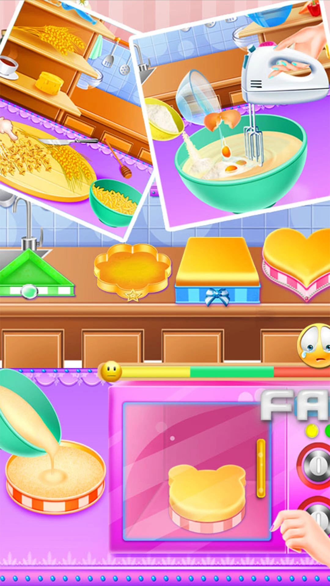 Cake Bake Story - Cooking Game