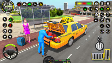 Taxi simulator: Taxi Games 3D Game Screenshot