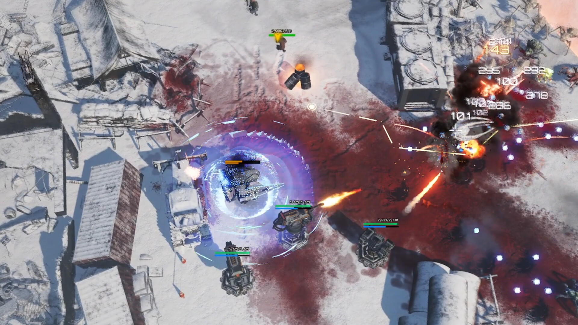 Iron Core: Mech Survivor Game Screenshot