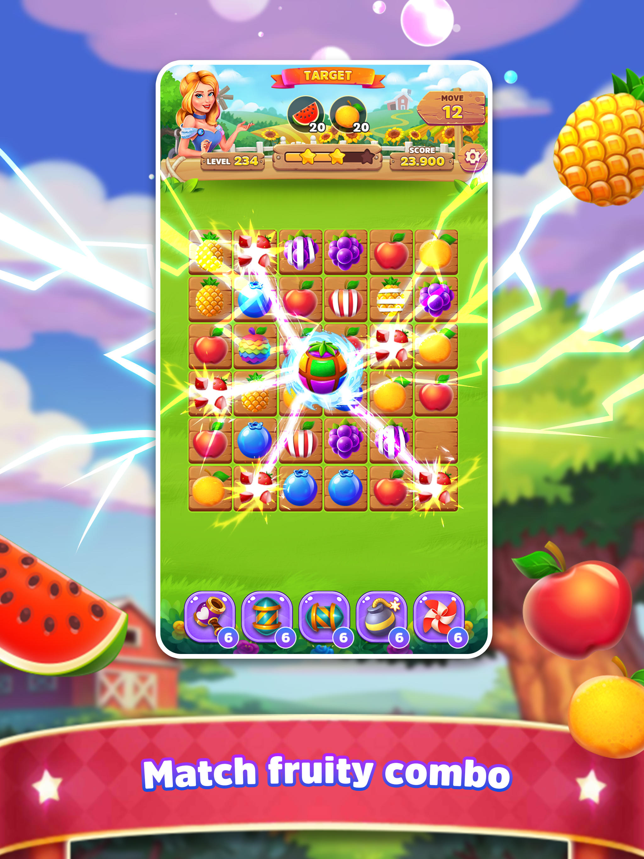 Fruity Crush - Fruity Match android iOS apk download for free-TapTap