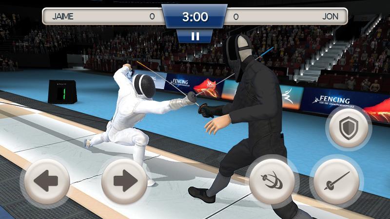Fencing Swordplay 3D screenshot game