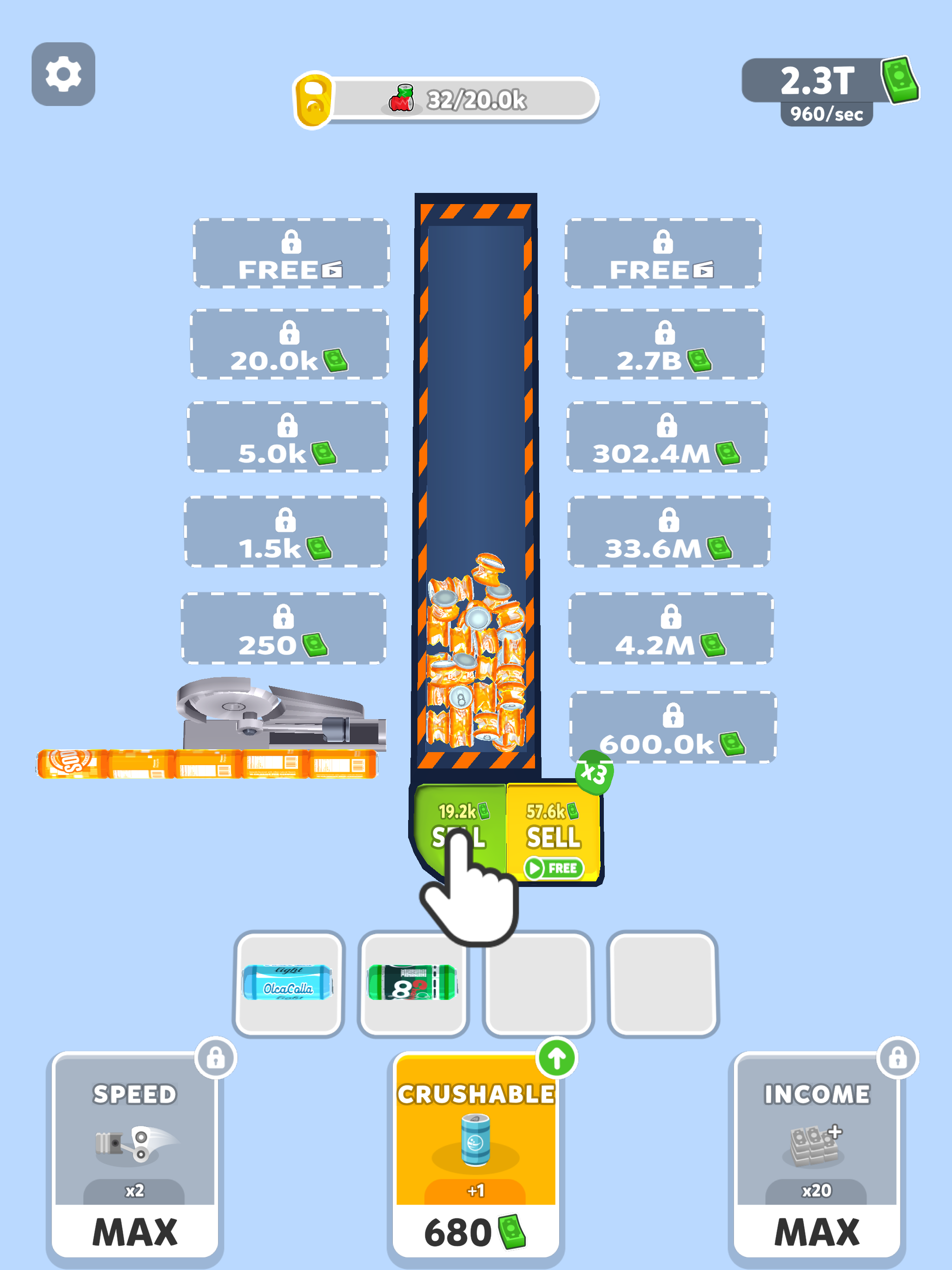 Metal Crusher Game Screenshot