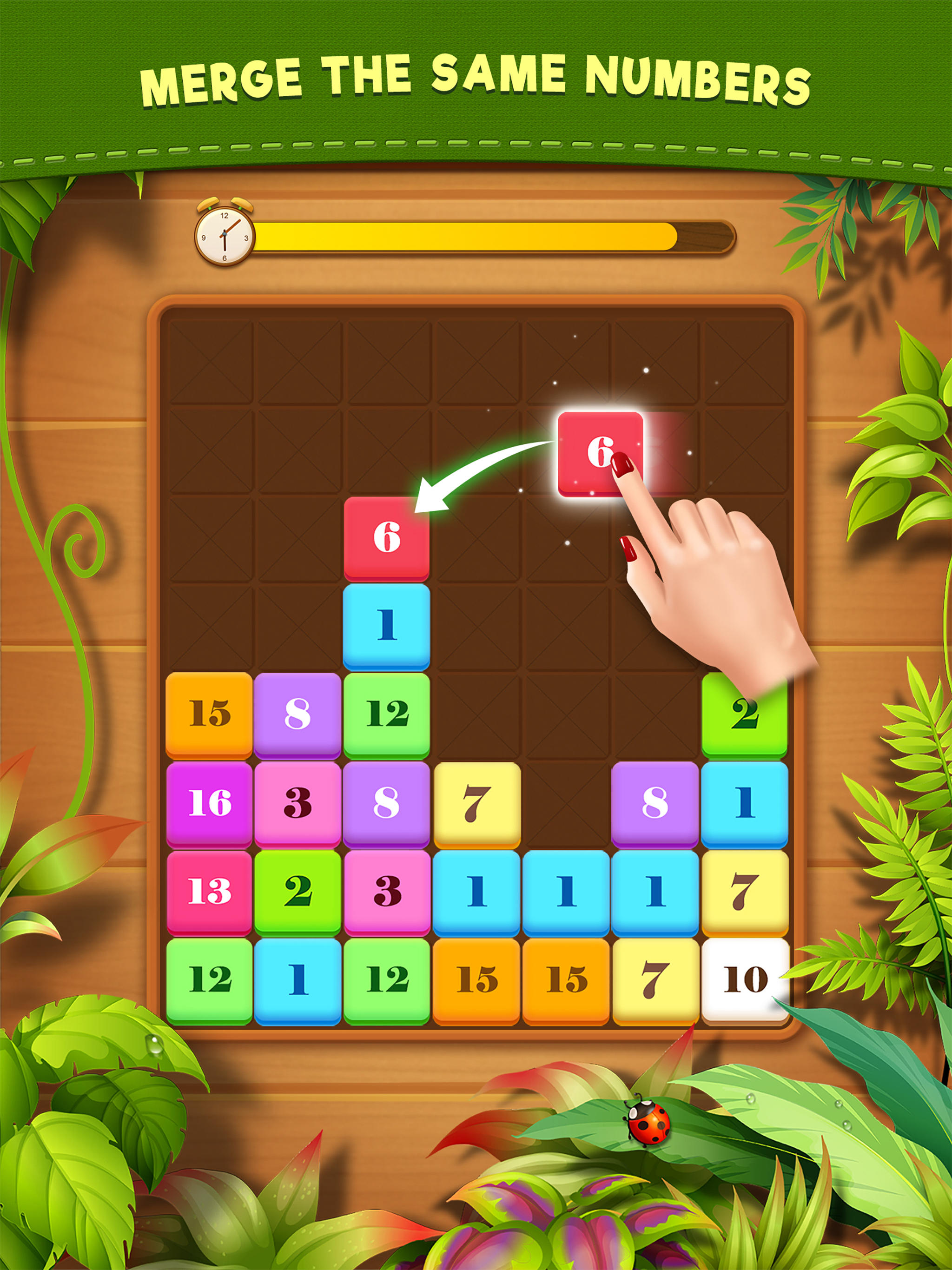 Drag n Merge: Block Puzzle Game Screenshot