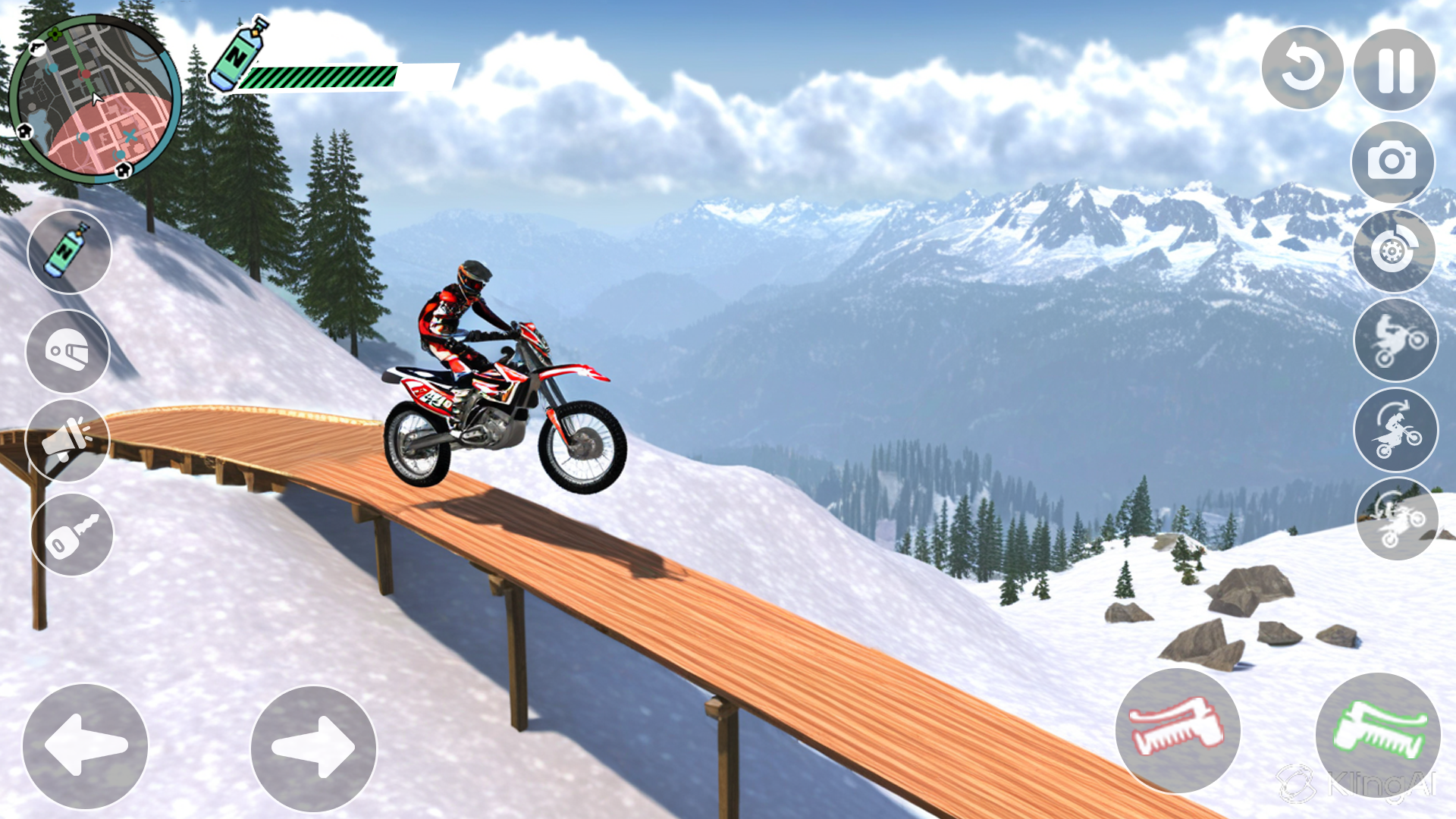 Dirt Bike Moto Stunt Game 2025 Game Screenshot