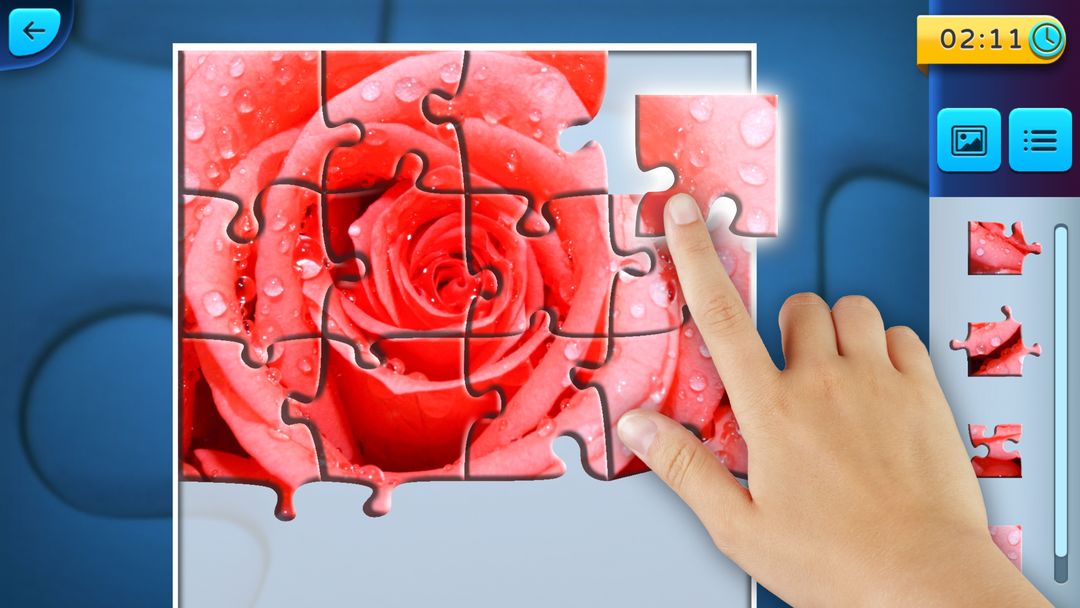 직소 퍼즐 게임 - PuzzleMaster 게임 스크린 샷