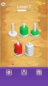 Color Jelly Sort Puzzle Game Game Screenshot