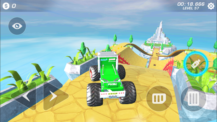 Car Stunts Climb 3D 게임 스크린샷