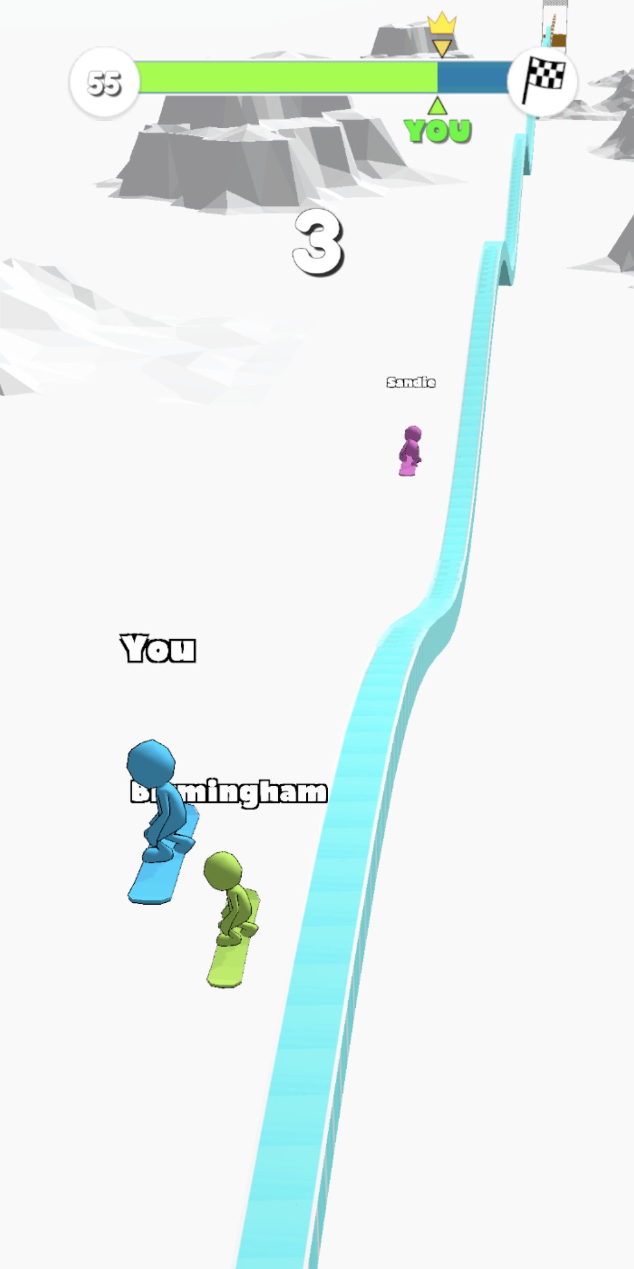 Divecoaster.io Game Screenshot
