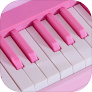 Piano merah jambu