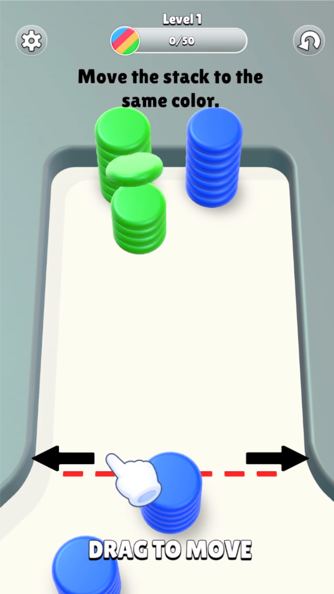 Sort Discs: Stack Color Puzzle for Android/iOS - TapTap