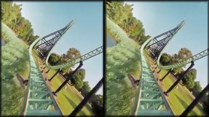 VR Thrills: Roller Coaster 360 (Google Cardboard) ภาพหน้าจอเกม