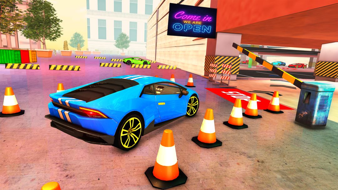 현대 자동차 주차 거리 자동차 게임 스크린 샷