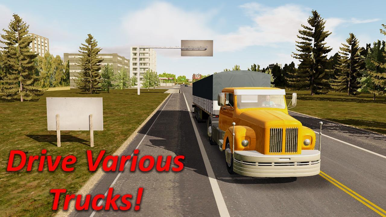 Heavy Truck Simulator Game Screenshot
