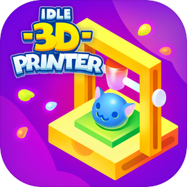 Idle 3D Printer - Garage business tycoon