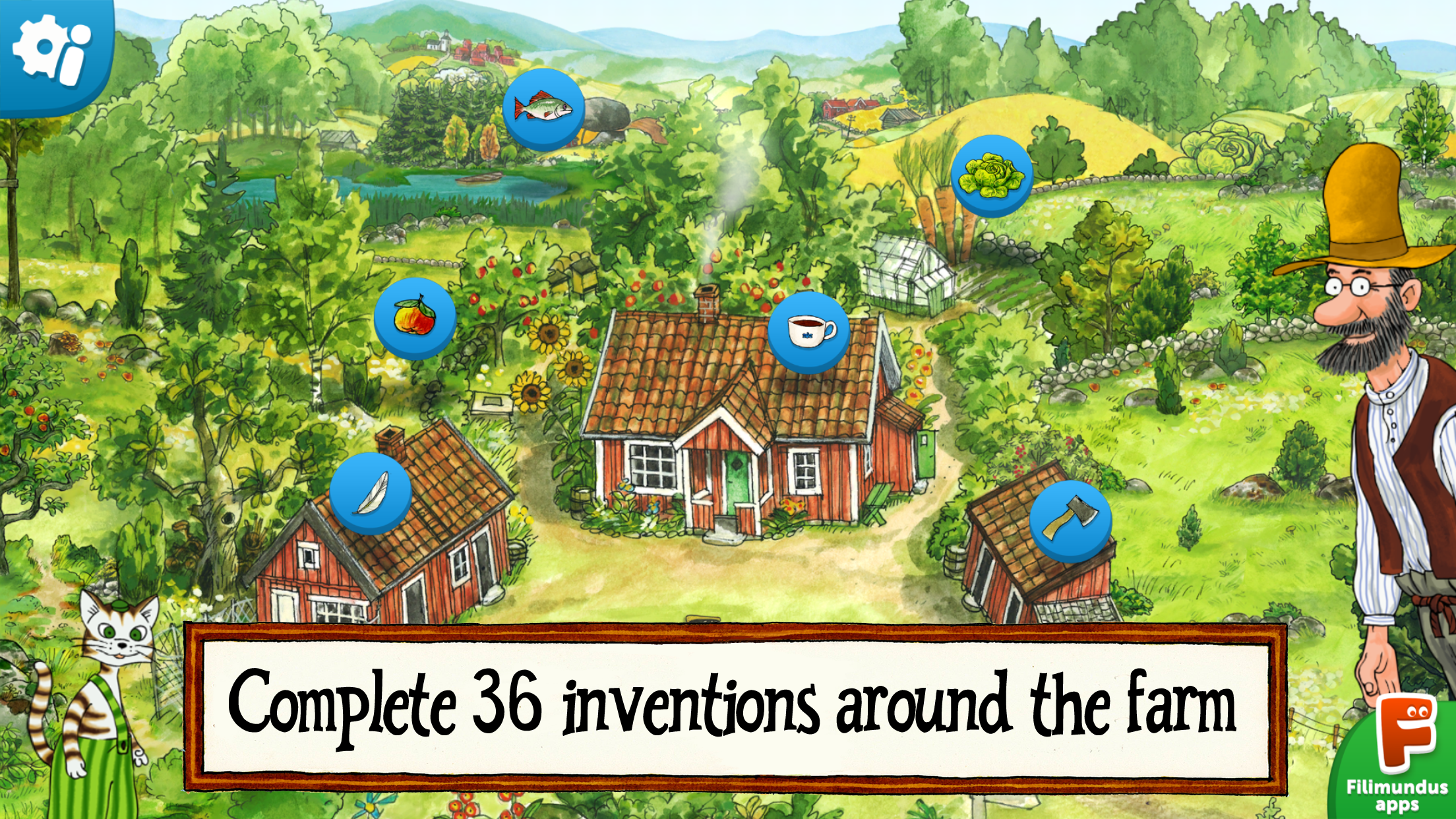 Pettson's Inventions 3 Game Screenshot