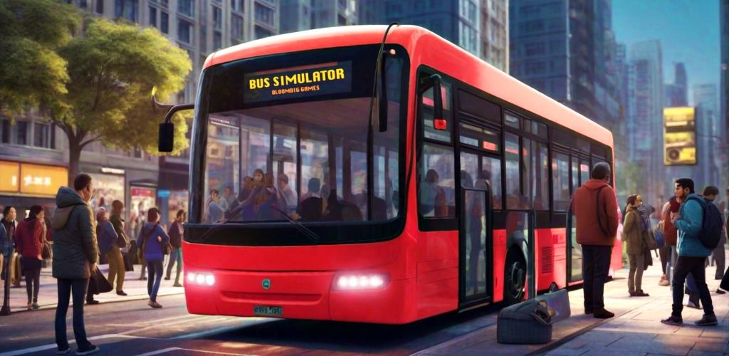 Screenshot of the video of Bus Simulator 3D Bus Games