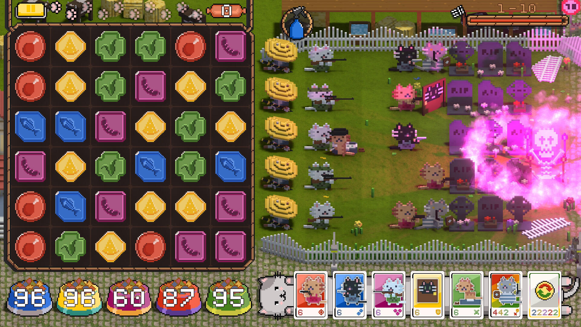 Cats on Duty Game Screenshot