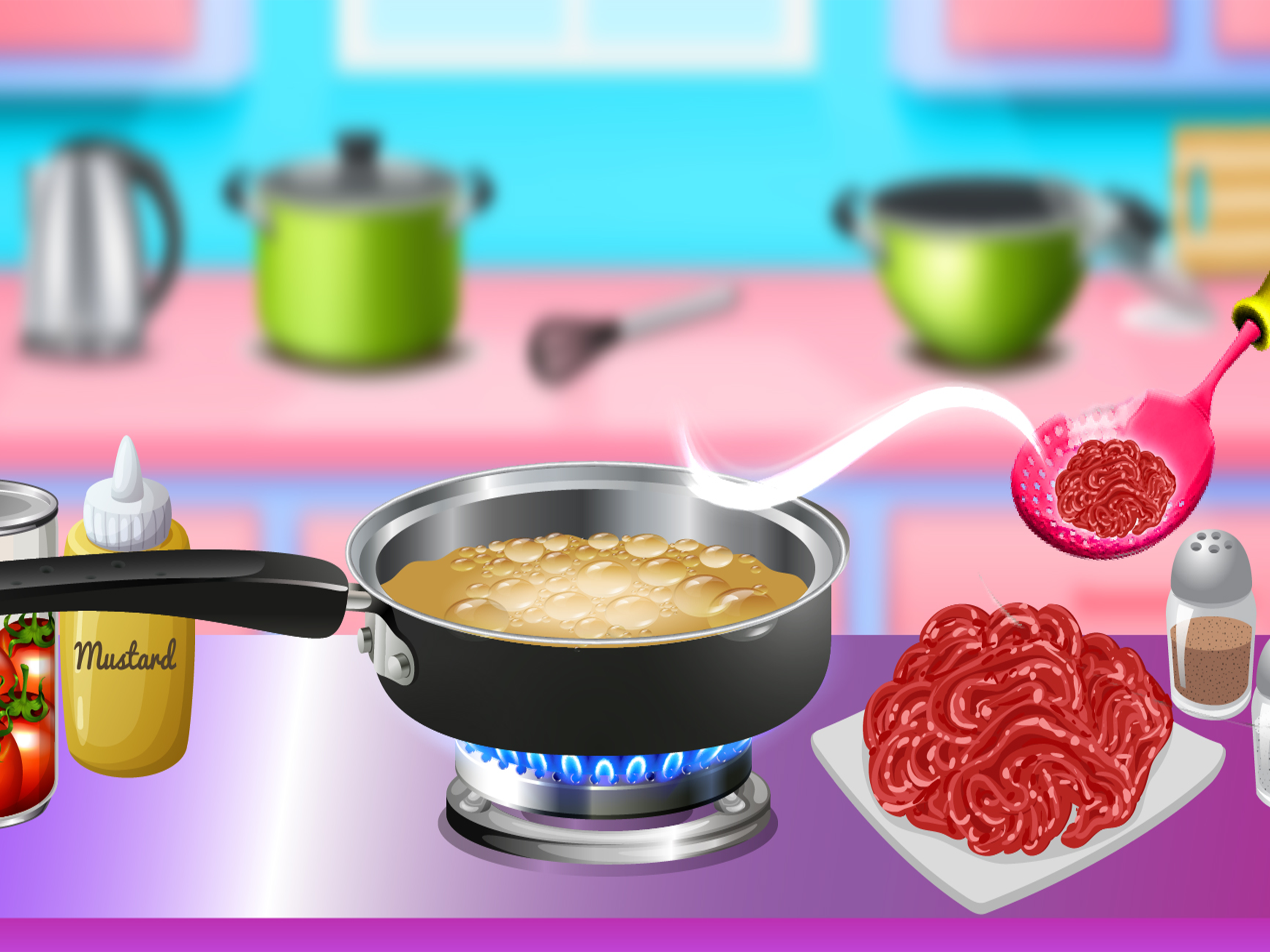 My Restaurant Food Making Game android iOS-TapTap