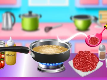 My Restaurant Food Making Game Game Screenshot