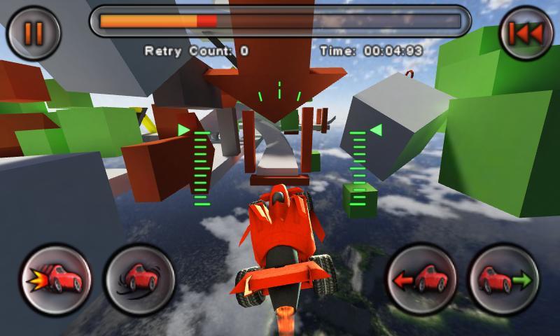 Jet Car Stunts ภาพหน้าจอเกม