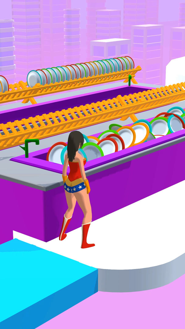 Screenshot of Clean Race 3D