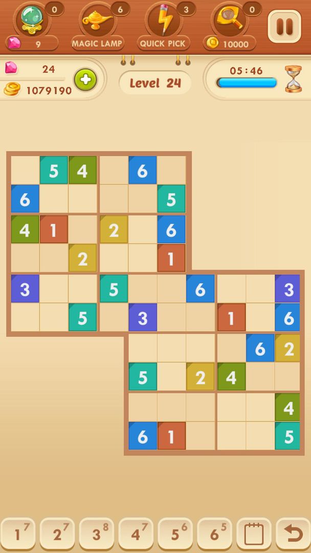 Sudoku Quest ภาพหน้าจอเกม