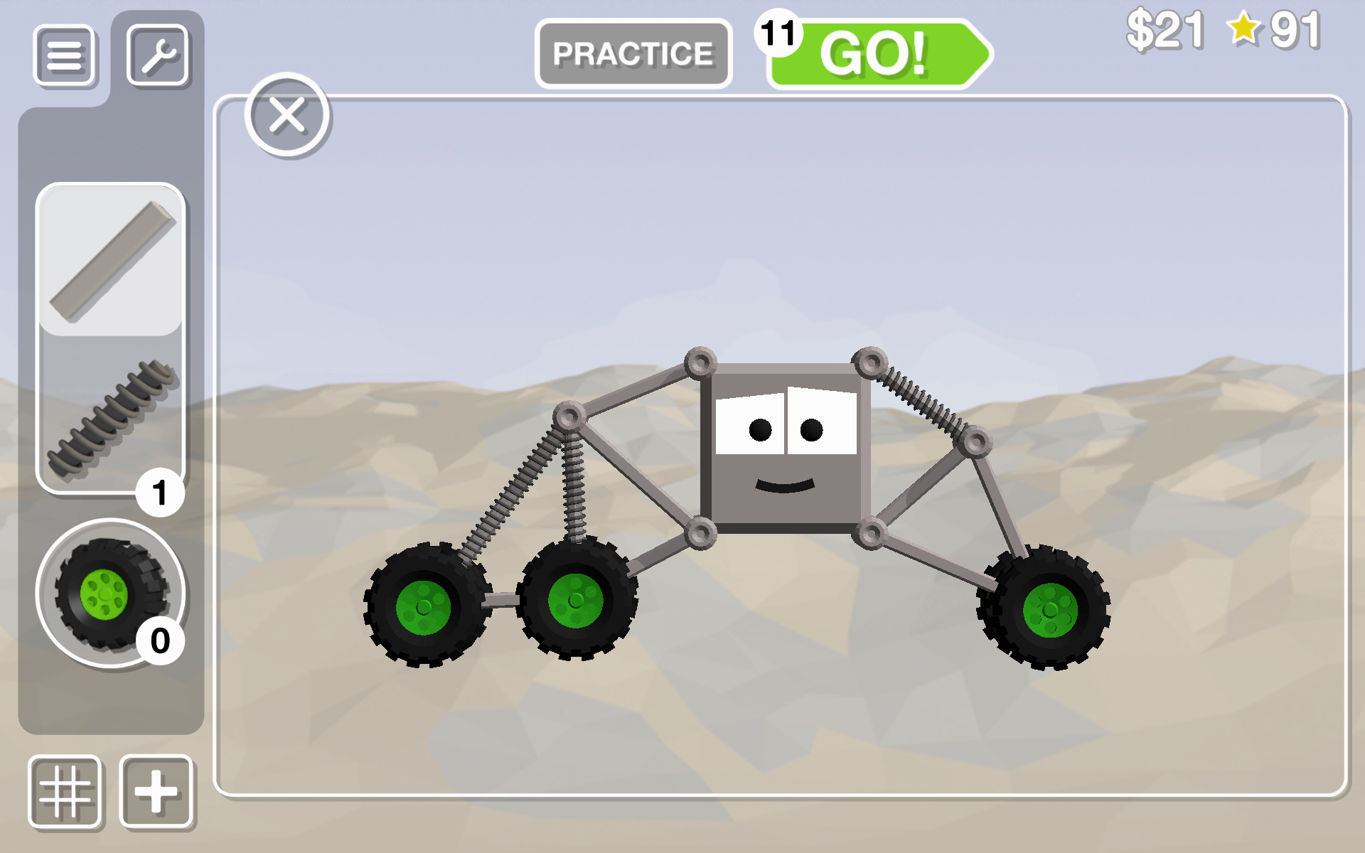 Rover Builder GO - Build, race, win! ภาพหน้าจอเกม