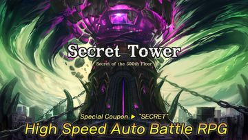 Secret Tower 500F (IDLE RPG) Game Screenshot