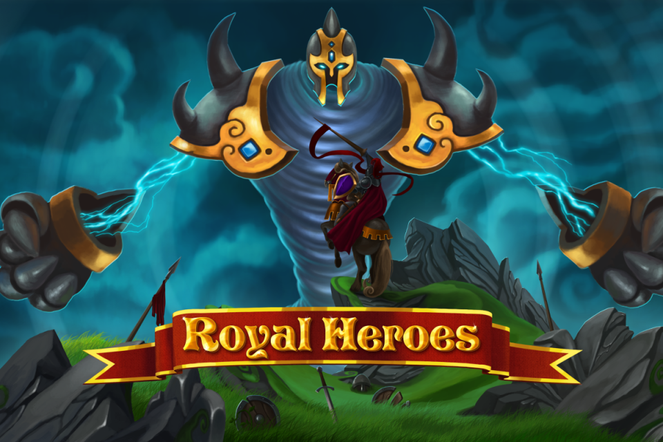 Screenshot 1 of Royal Heroes: ออโต้แบทเทิล 2.010