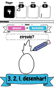 Captura de Tela do Jogo Draw it