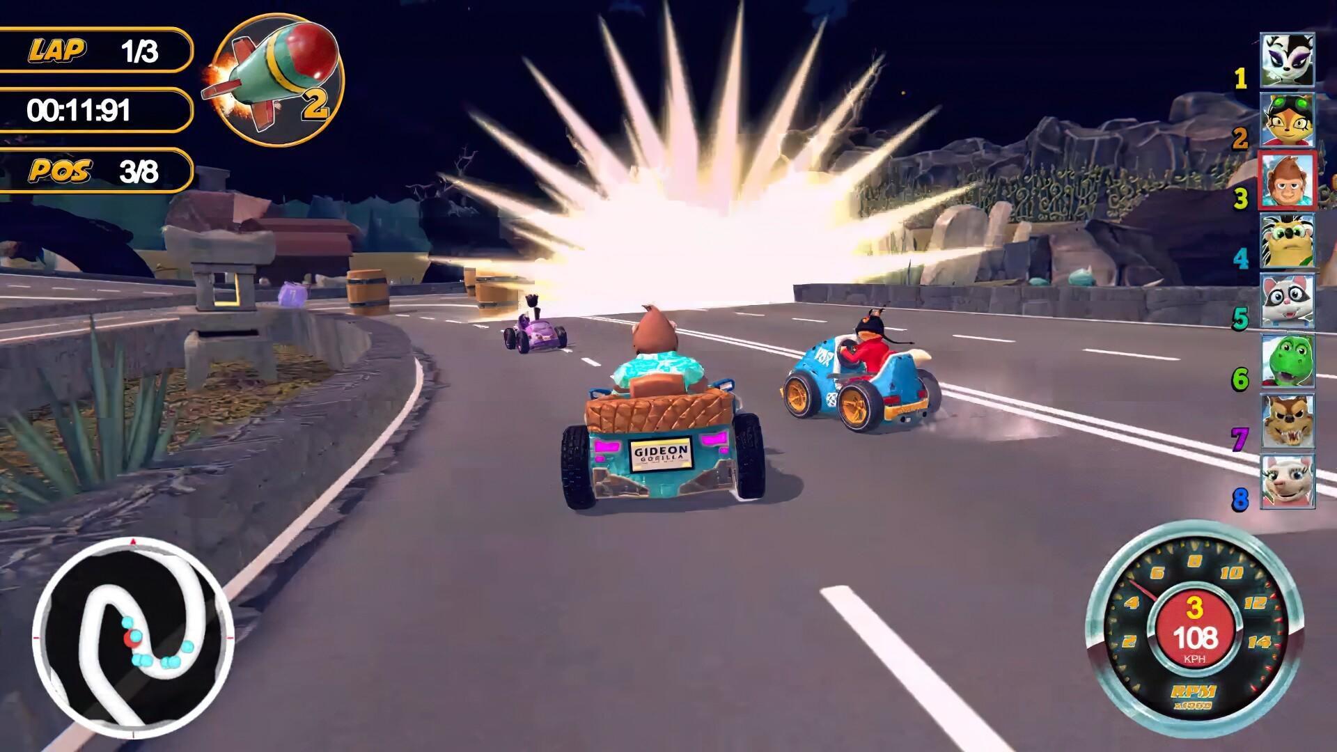 Animal Kart Racer 2 Game Screenshot