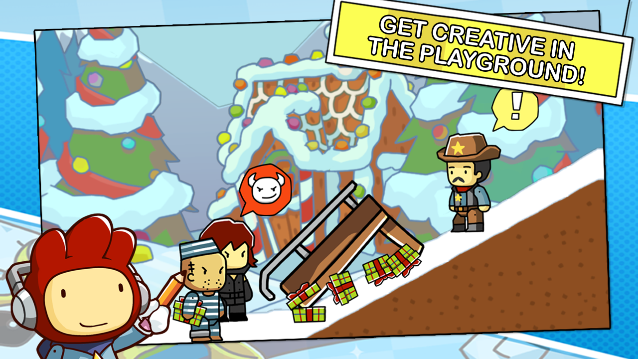 Scribblenauts Remix Game Screenshot