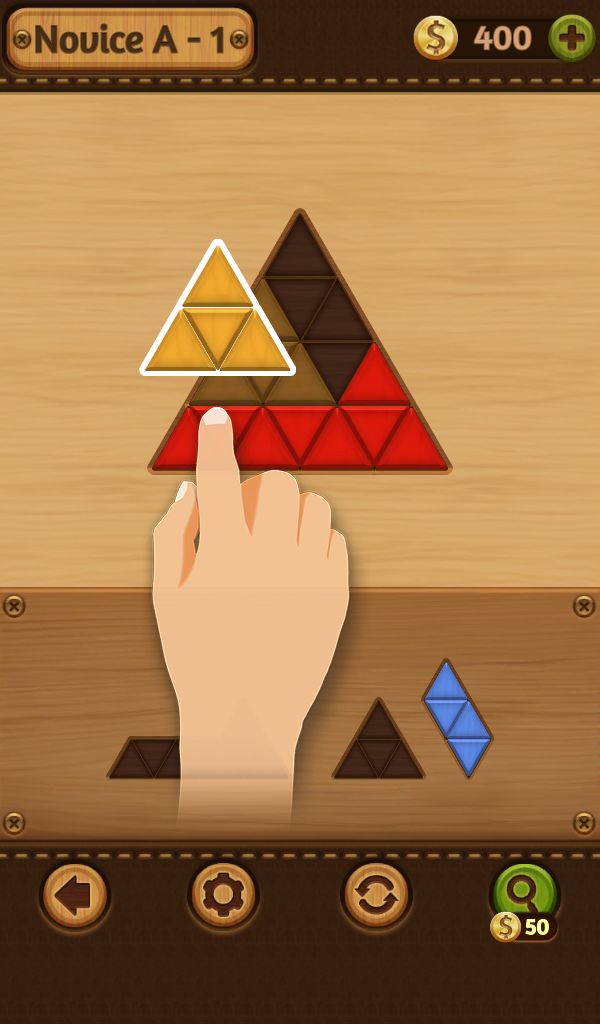 Screenshot of Block Puzzle Games: Wood Collection